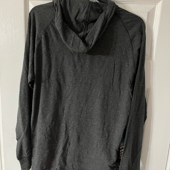 American Crusader Large Men’s Stripe Long Sleeve Hoodie Shirt, made India, - Picture 6 of 8